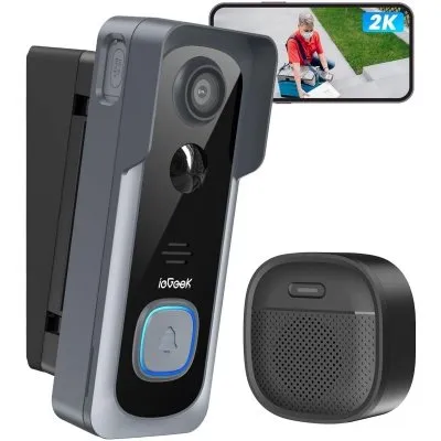 2K Doorbell Camera Wireless